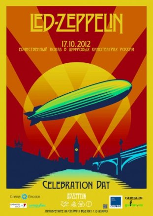 Постер к фильму Led Zeppelin «Celebration Day»